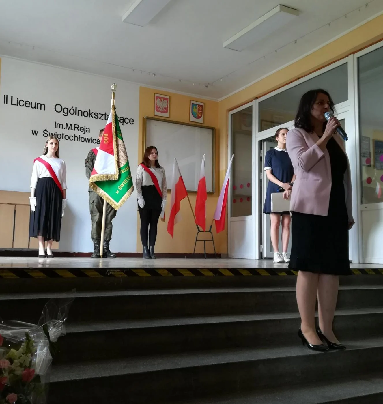 Ostatnie chwile maturzystów w II LO