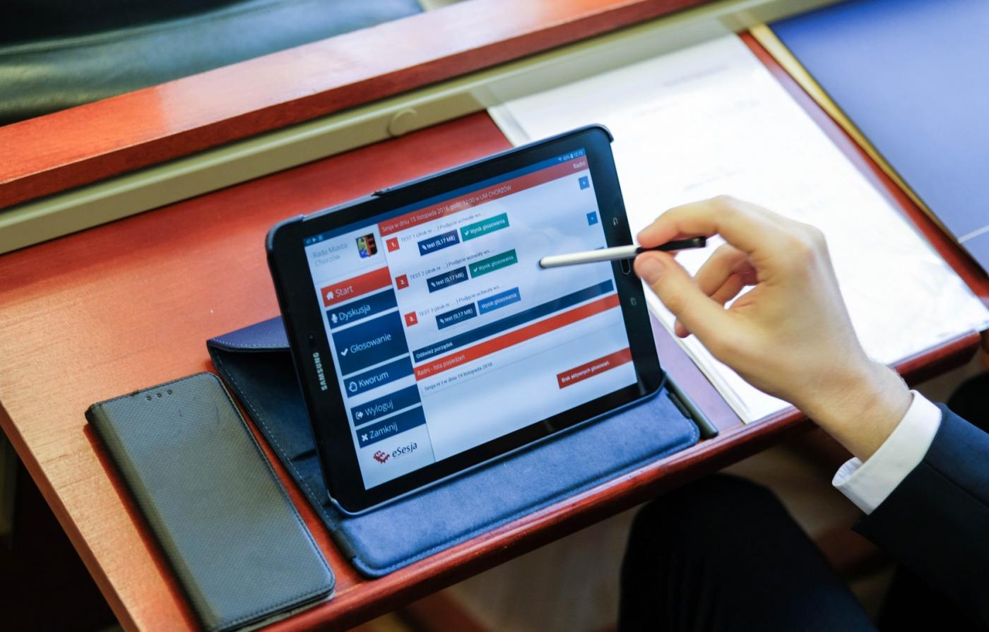 Sesja Rady Miasta Chorzów na żywo