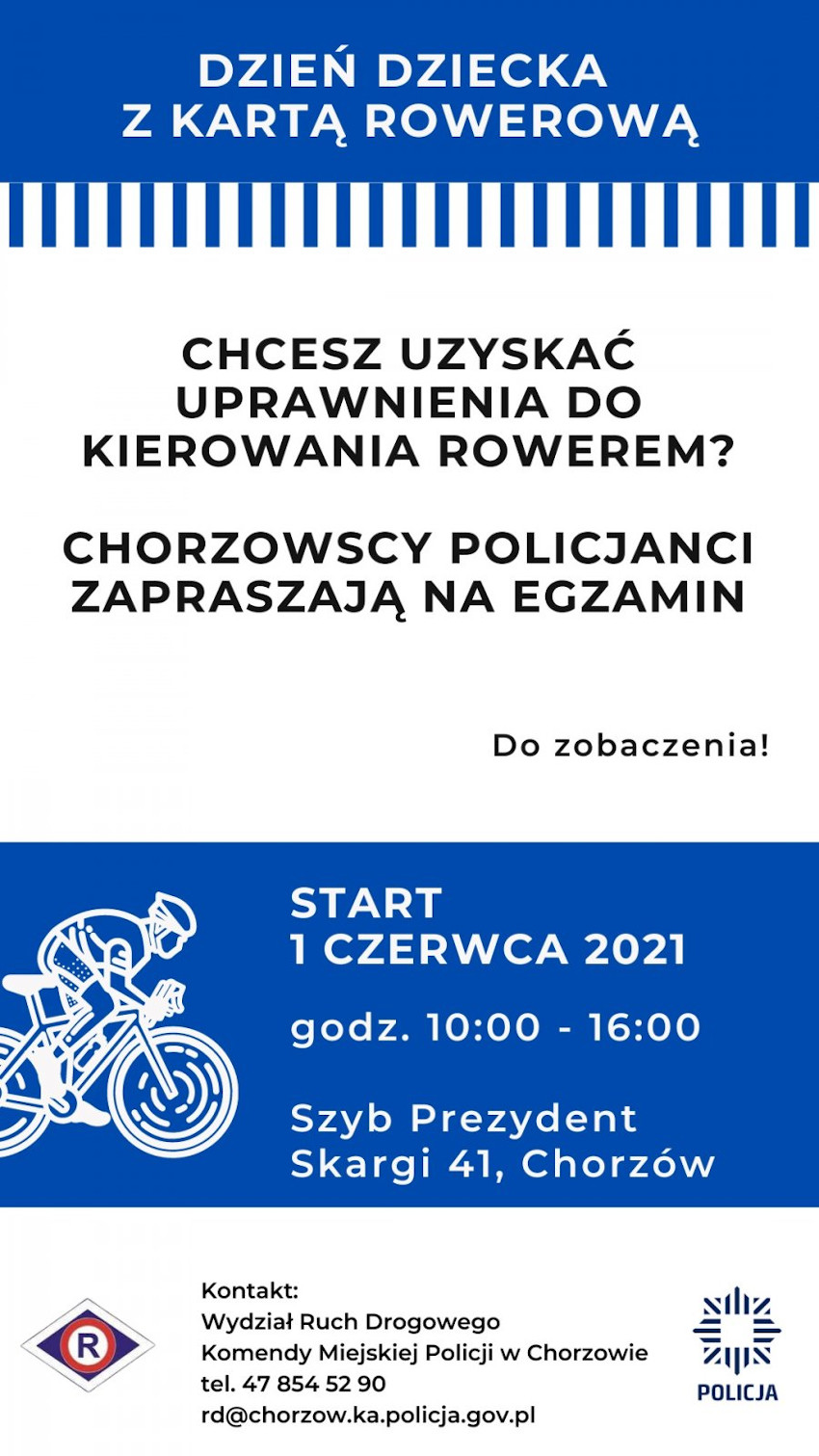 Chcesz zdobyć pierwsze "prawo jazdy"? Przyjdź w Dzień Dziecka pod Szyb Prezydent