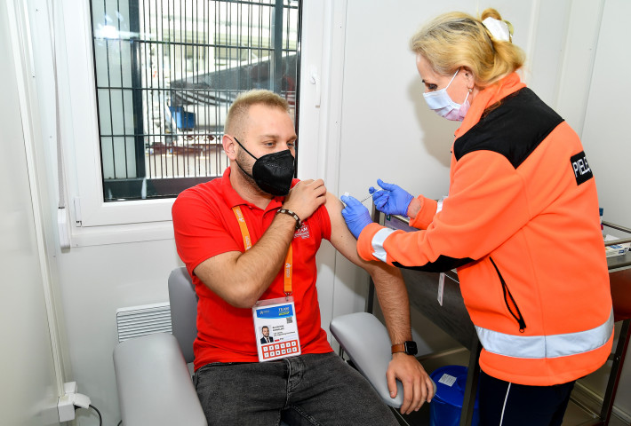 Stadion Śląski szczepił kibiców Drużynowych Mistrzostw Europy w Lekkoatletyce