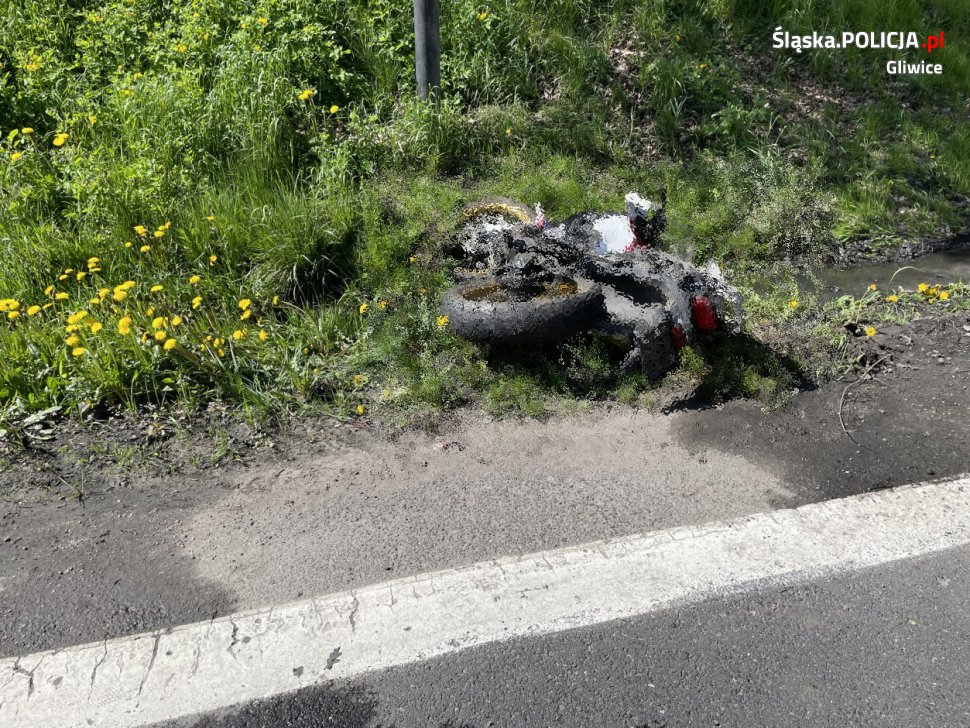 Motocyklista, który zginął na DK 88 to prof. Leszek Miszczyk