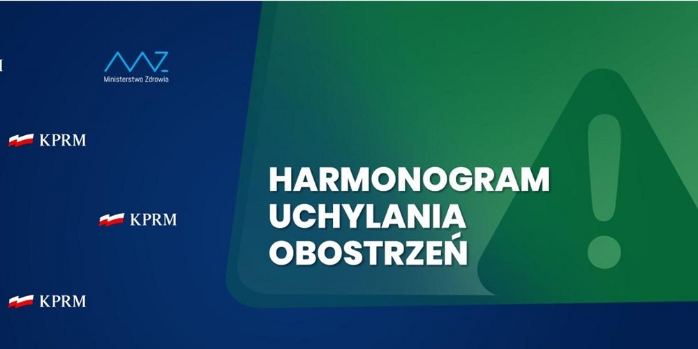 Zmiany w majowym harmonogramie łagodzenia obostrzeń