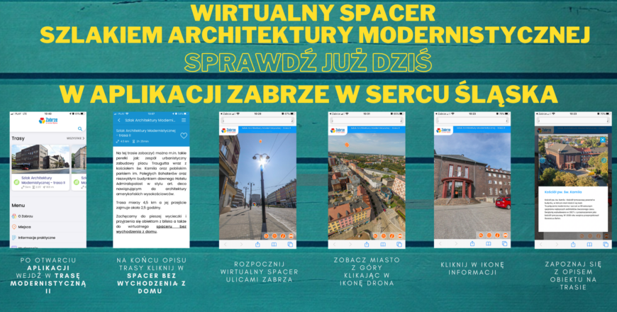 Wybierz się na spacer z aplikacją “Zabrze w sercu Śląska”