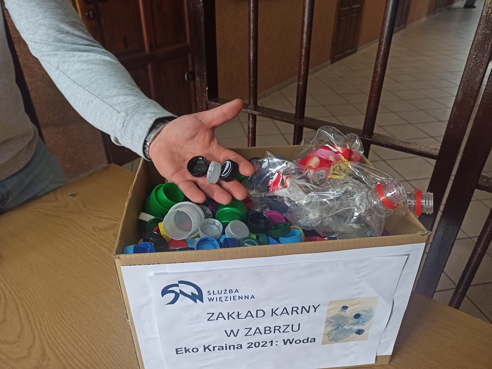 Zakład Karny w Zabrzu pomaga w budowie rafy koralowej z.. plastiku