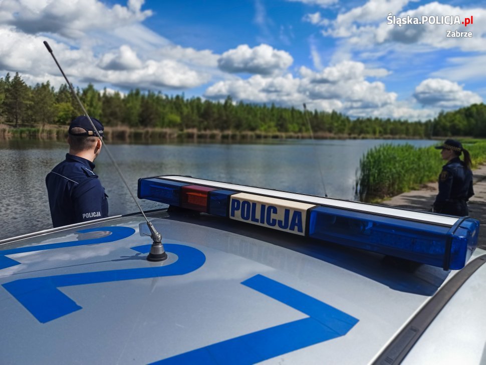 Zabrzańska Policja i Straż miejska kontrolowali zbiorniki wodne