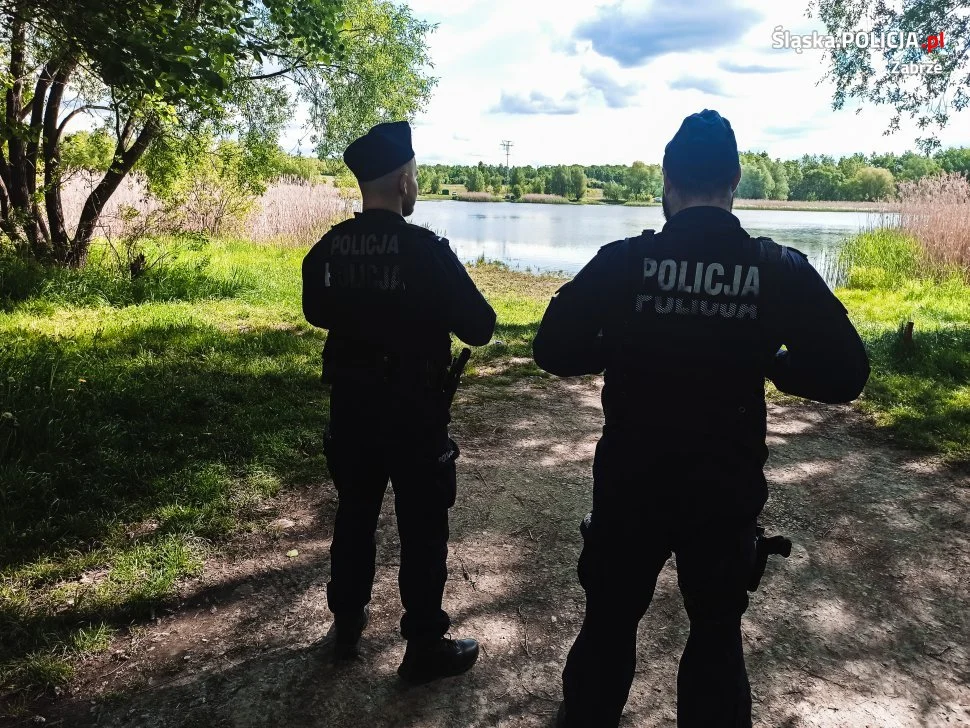 Zabrzańska Policja i Straż miejska kontrolowali zbiorniki wodne