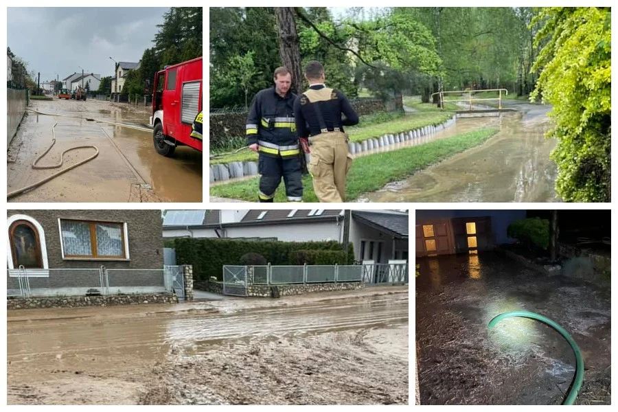 Zalania, podtopienia i brak prądu. To skutki ulewy w woj. śląskim. Strażacy interweniowali 623 razy