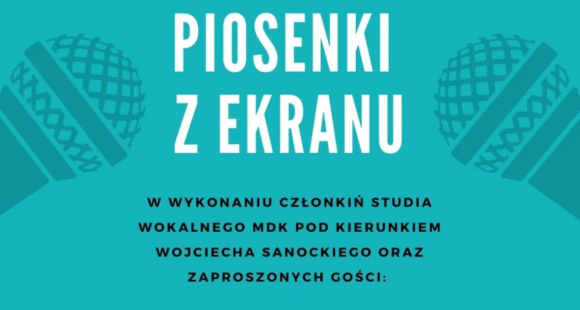 Koncert "Piosenki z ekranu"