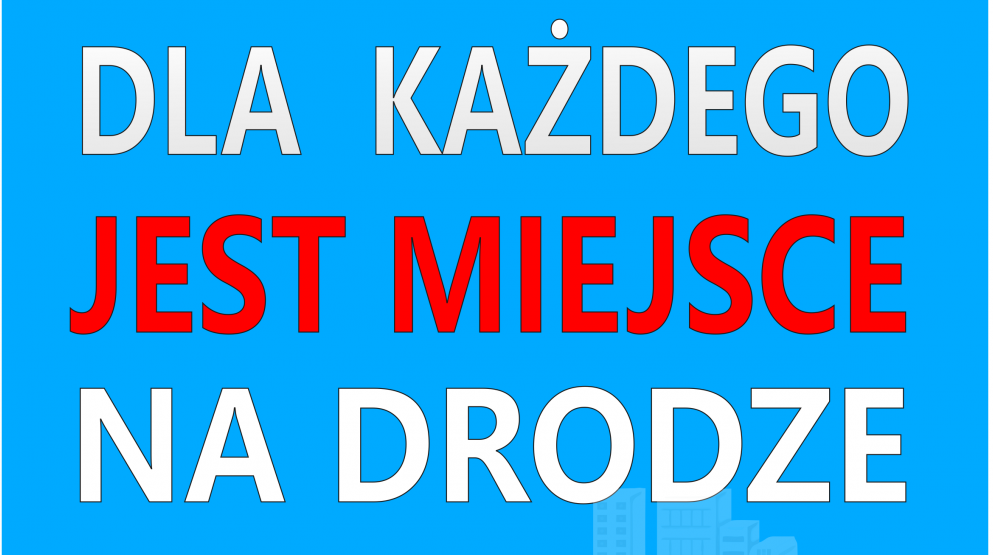 Dla każdego jest miejsce na drodze. Policja prowadzi akcję informacyjno-edukacyjną