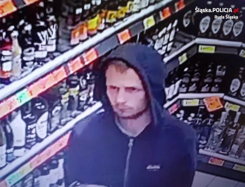 Ten mężczyzna dokonał kradzieży alkoholu w markecie. Rozpoznajesz go?