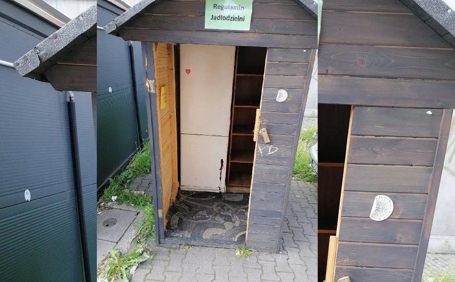 Jadłodzielnia w Rudzie 1 nieczynna! Wandale po raz kolejny obrali są sobie za cel