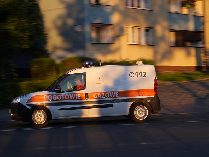 Ewakuowano 21 osób z ogródków działkowych. Powód? Uszkodzenie rurociągu gazowego