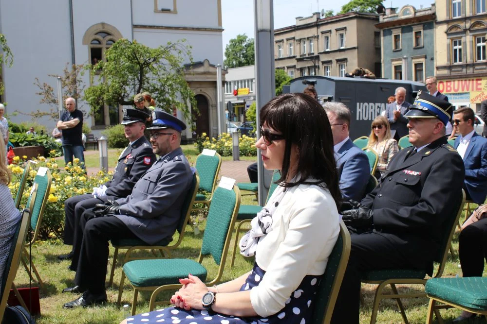 Odsłonięcie muralu Powstańców Śląskich