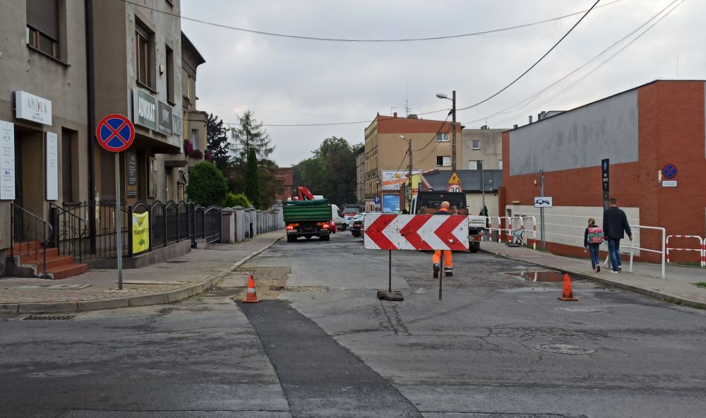 Remont nawierzchni na ul. Żwirki