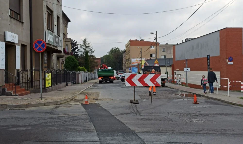 Remont nawierzchni na ul. Żwirki