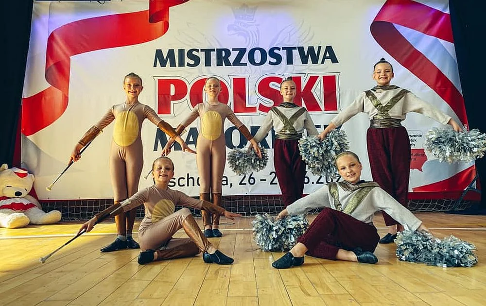 Mażoretki Azaria z sukcesami na Mistrzostwach Polski
