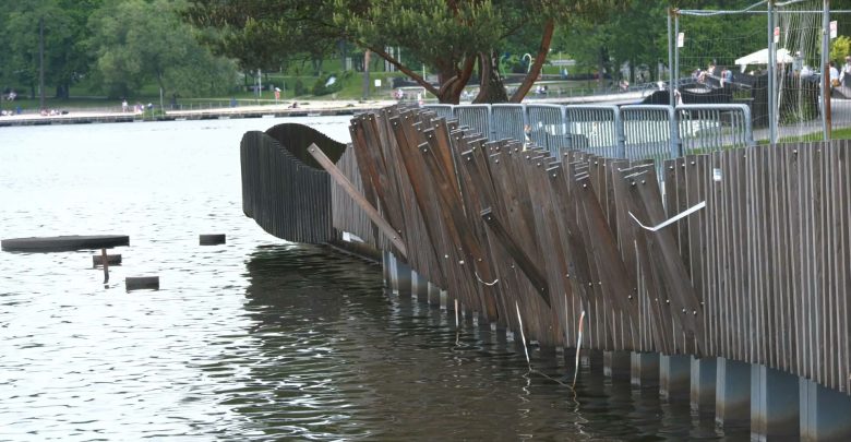 Wandale, którzy zniszczyli przystań na Paprocanach muszą zapłacić 27 tysięcy złotych!