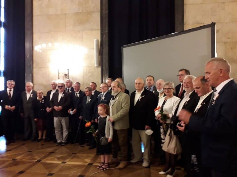 Siemianowiczanin odznaczony Krzyżem Wolności i Solidarności