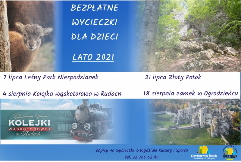 Zapisy na bezpłatne wycieczki dla dzieci w ramach Akcji Lato 2021