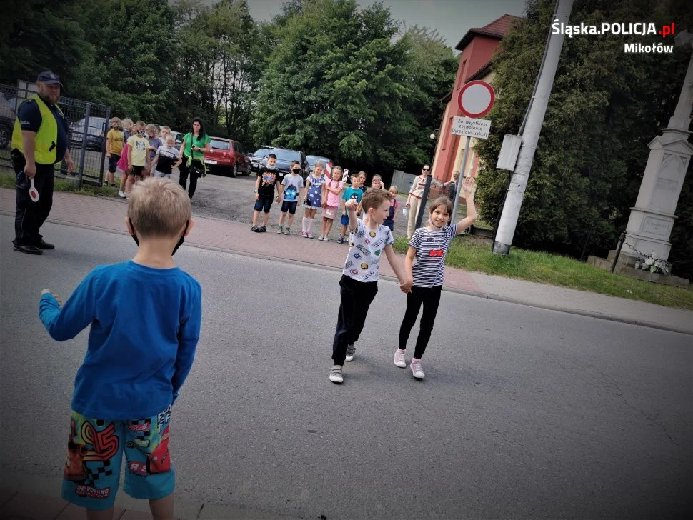 Dzielnicowi z Orzesza z edukacją wśród najmłodszych