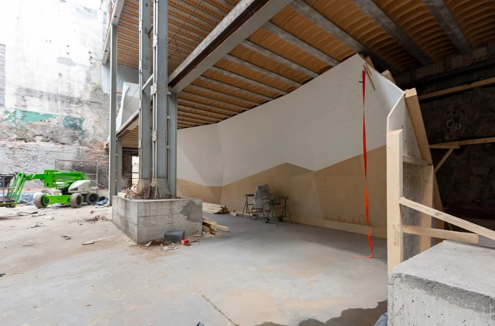 Na Rozbarku ścianki pną się ku górze