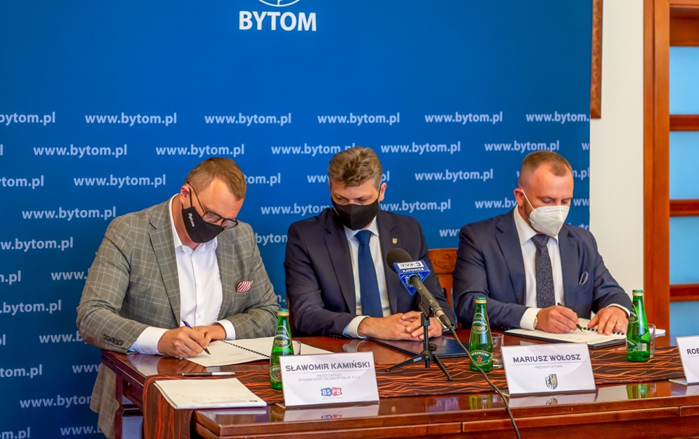Umowa z wykonawcą podpisana. Powstanie nowy kompleks piłkarski Polonii Bytom