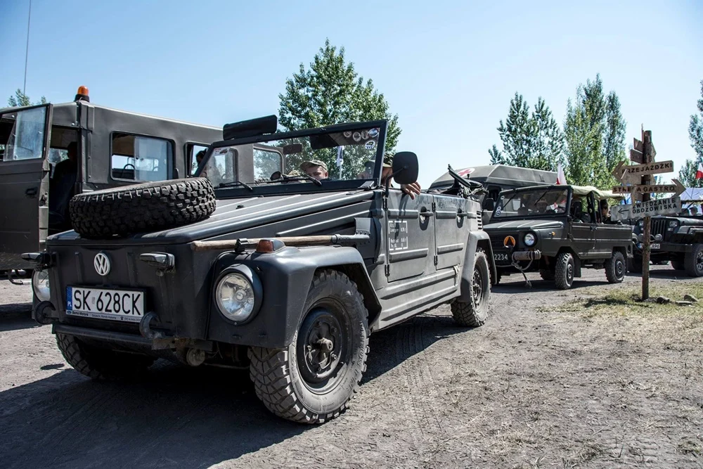 Pojazdy militarne 16 raz przyjechały do Bytomia