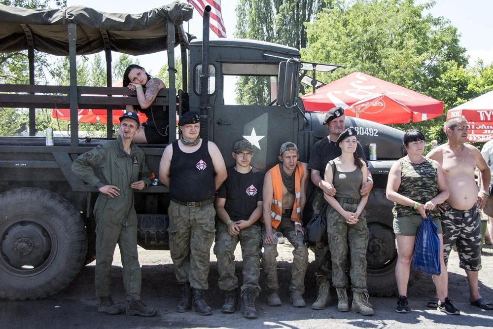 Pojazdy militarne 16 raz przyjechały do Bytomia