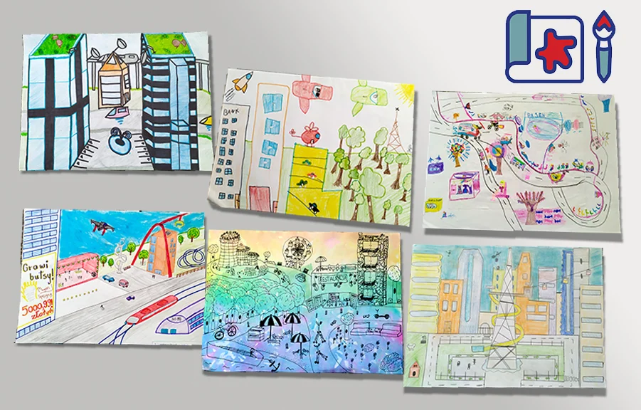 Moja przyszłość - #Gliwice2040. Konkurs plastyczny rozstrzygnięty!