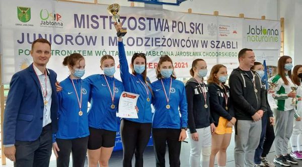 Szablistki z Sosnowca ponownie najlepsze w kraju