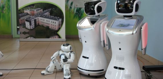 Roboty Nao, Sanbot i Pepper w sosnowieckim Centrum Pediatrii