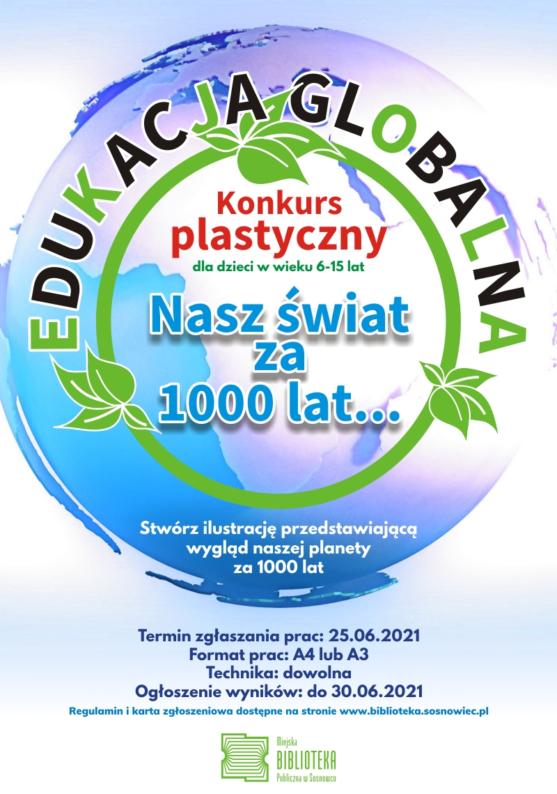 „Nasz świat za 1000 lat...” – ekologiczny konkurs plastyczny dla dzieci