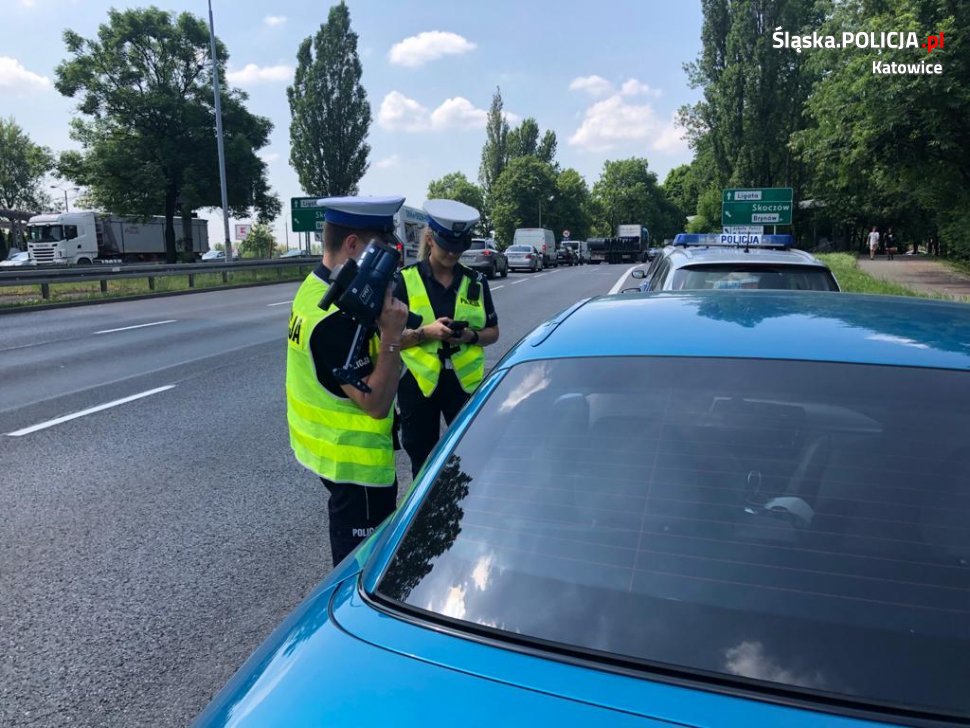 Katowicka drogówka podsumowała działania "NURD"