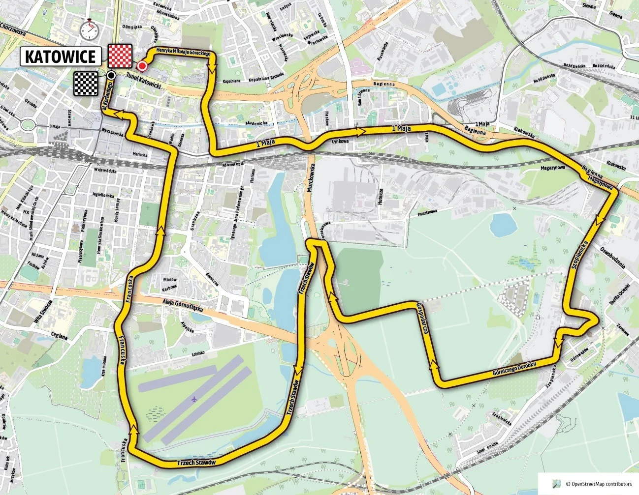 Tour de Pologne w Katowicach