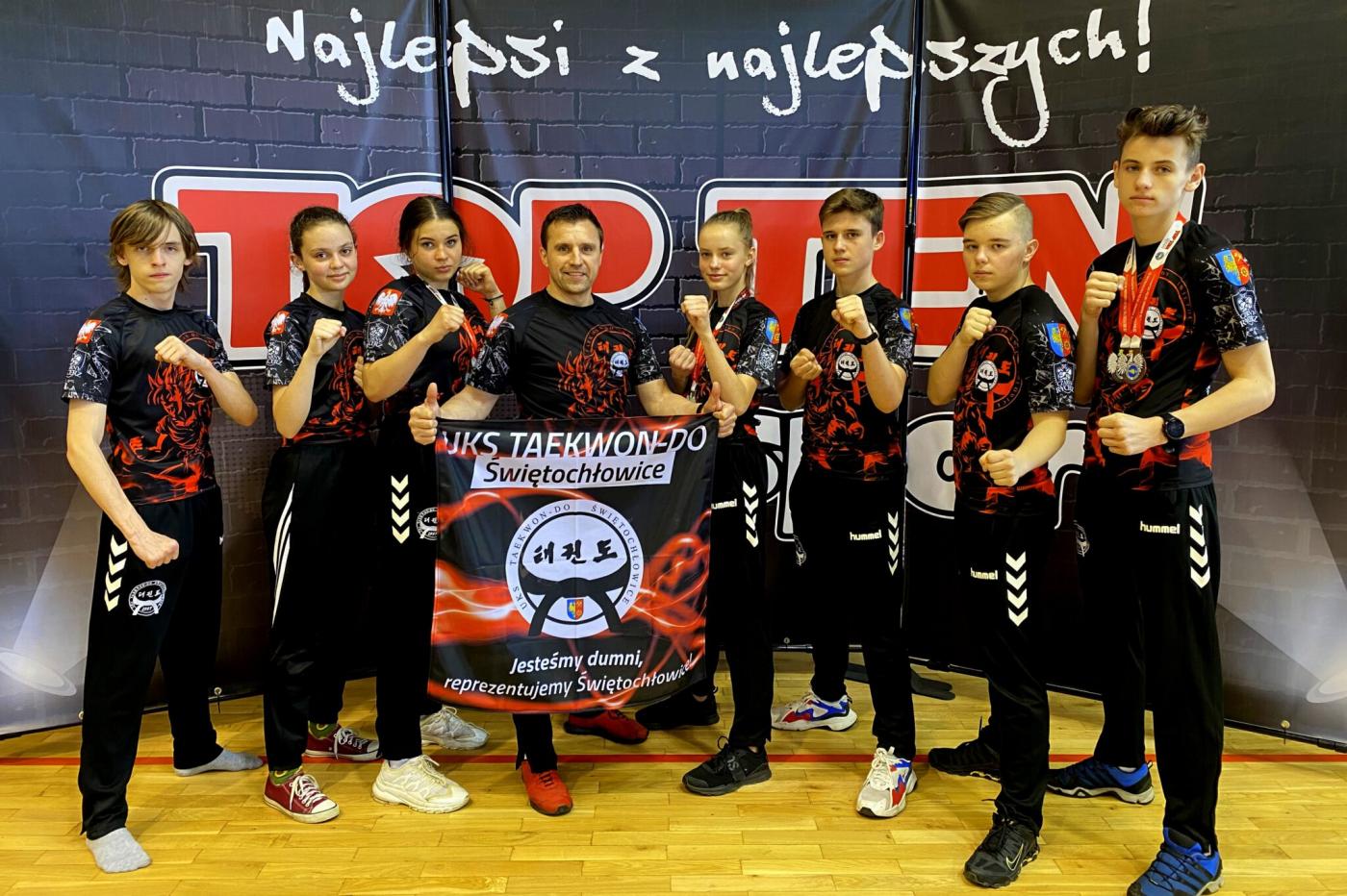10 miejsce UKS TAEKWON-DO Świętochłowice w klasyfikacji medalowej