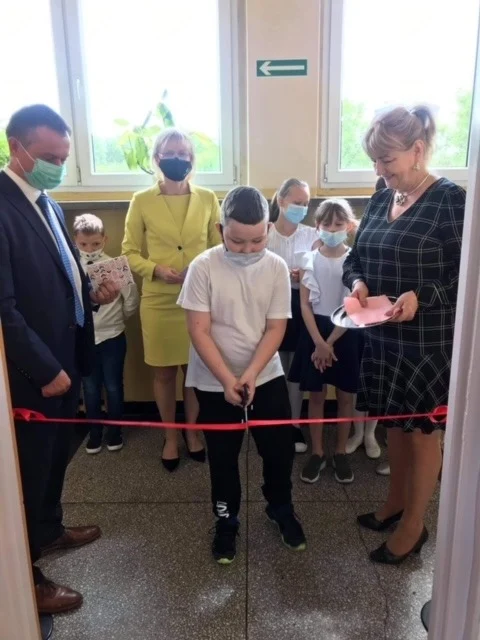 Otwarcie pracowni komputerowej w SP nr 3 w Świętochłowicach