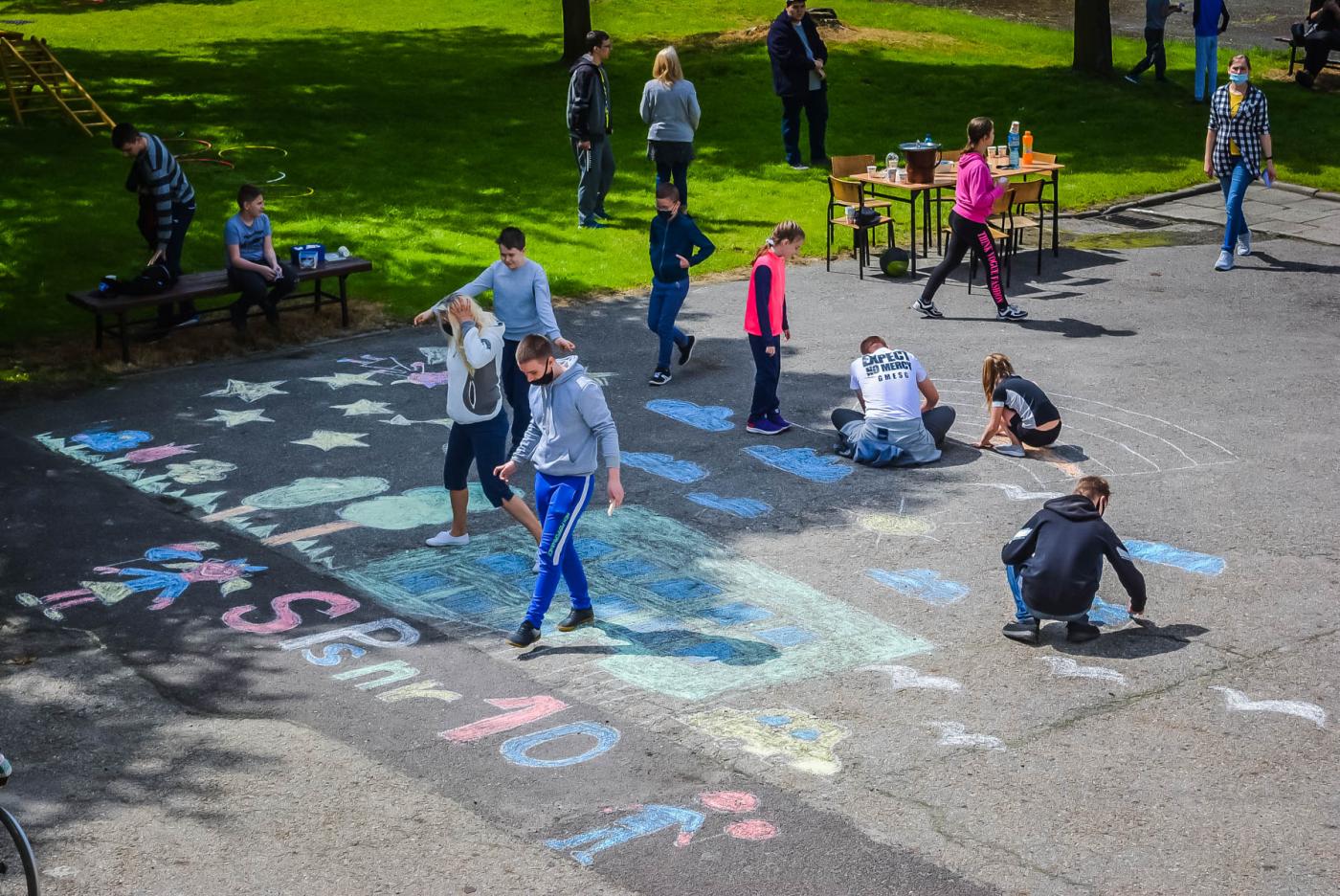 Sportowy Dzień Dziecka w SP nr 10 w Świętochłowicach