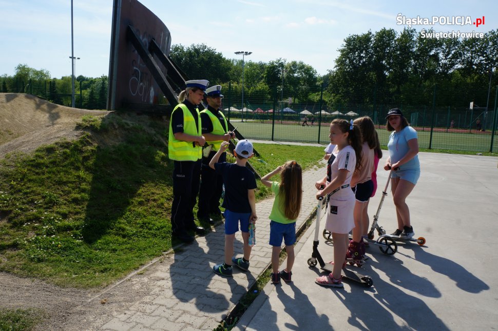 Najmłodsi mieszkańcy Świętochłowic zdobyli wiedzę o bezpieczeństwie w ruchu drogowym