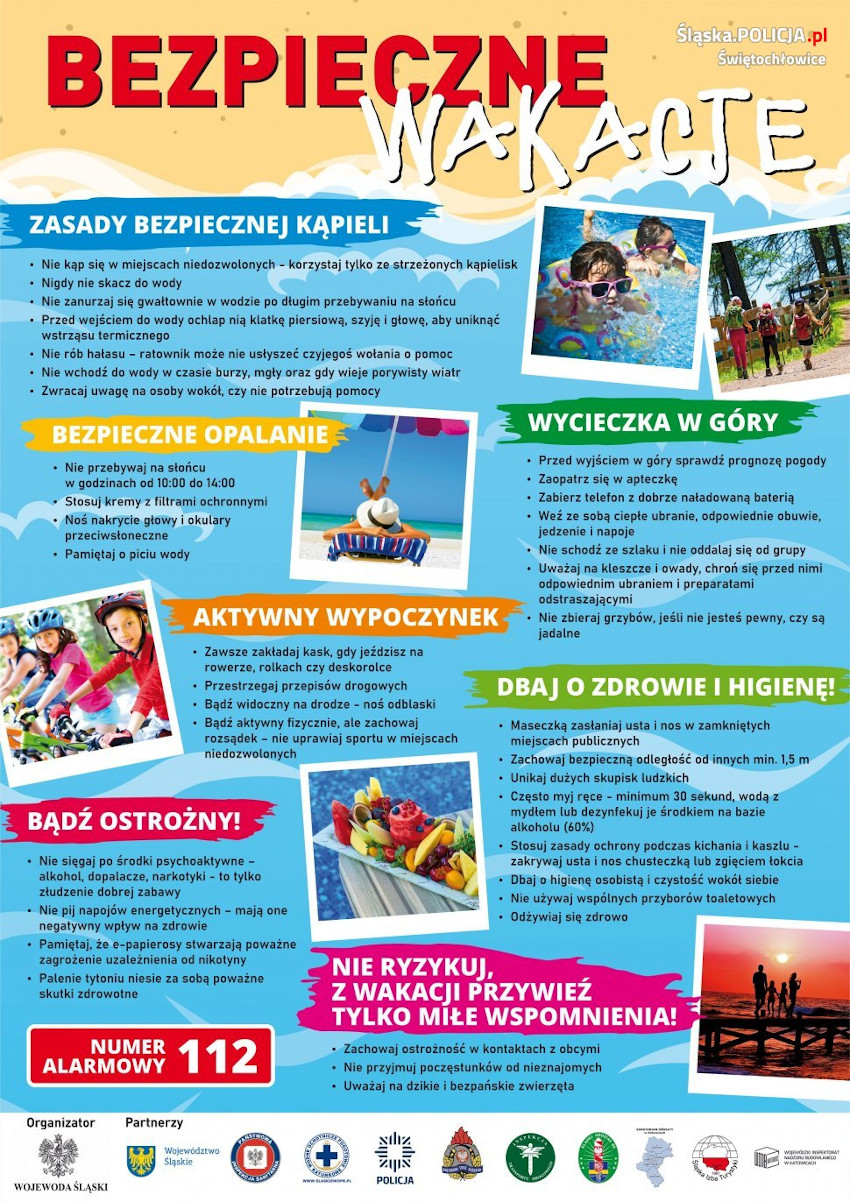 Promowali bezpieczne wakacje w myśl hasła "Kręci mnie bezpieczeństwo..."