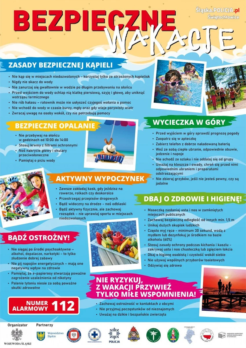 Promowali bezpieczne wakacje w myśl hasła "Kręci mnie bezpieczeństwo..."
