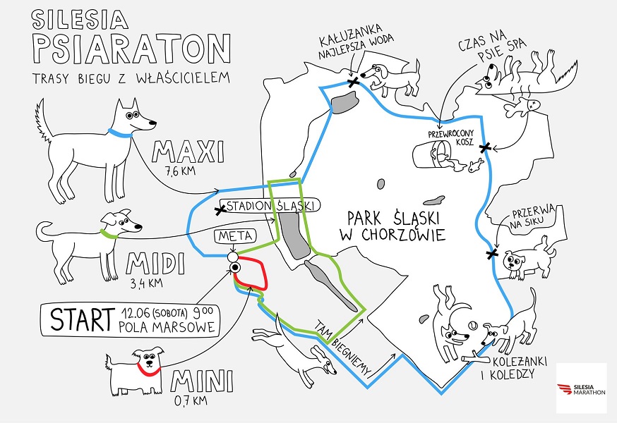 Silesia Psiaraton w Parku Śląskim startuje już w ten weekend!
