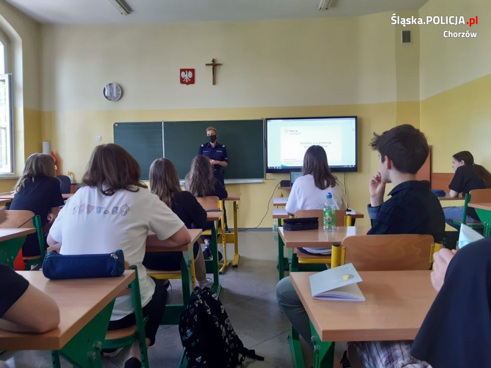 Spotkanie profilaktyczne dla chorzowskiej młodzieży