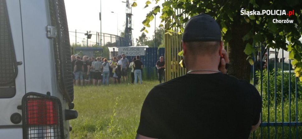 Zabezpieczenie meczu na Cichej. Nie odnotowano poważniejszych incydentów