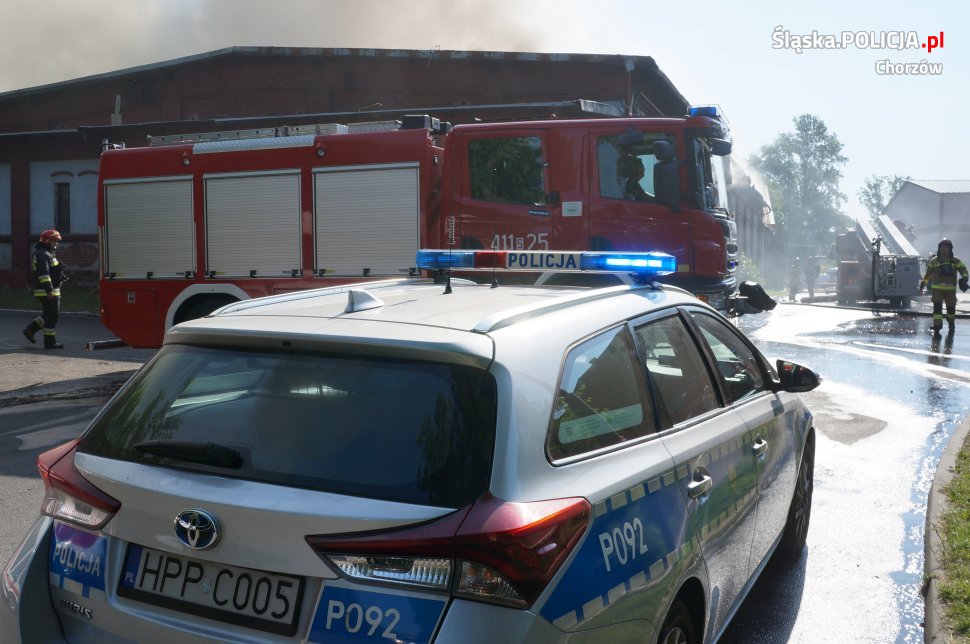 Pożar na terenie hali przy ul. Skargi w Chorzowie: Nowe ustalenia
