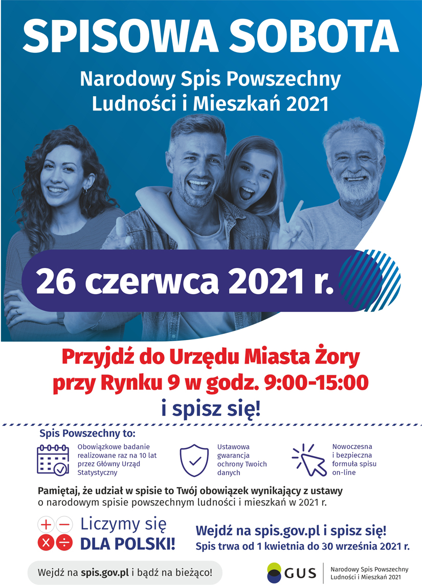 Chcesz pomocy przy spisie powszechnym? Przyjdź do Urzędu Miasta Żory!