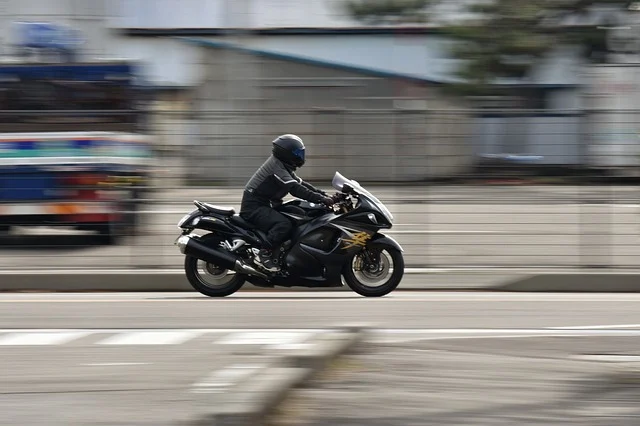 Pościg za motocyklistą