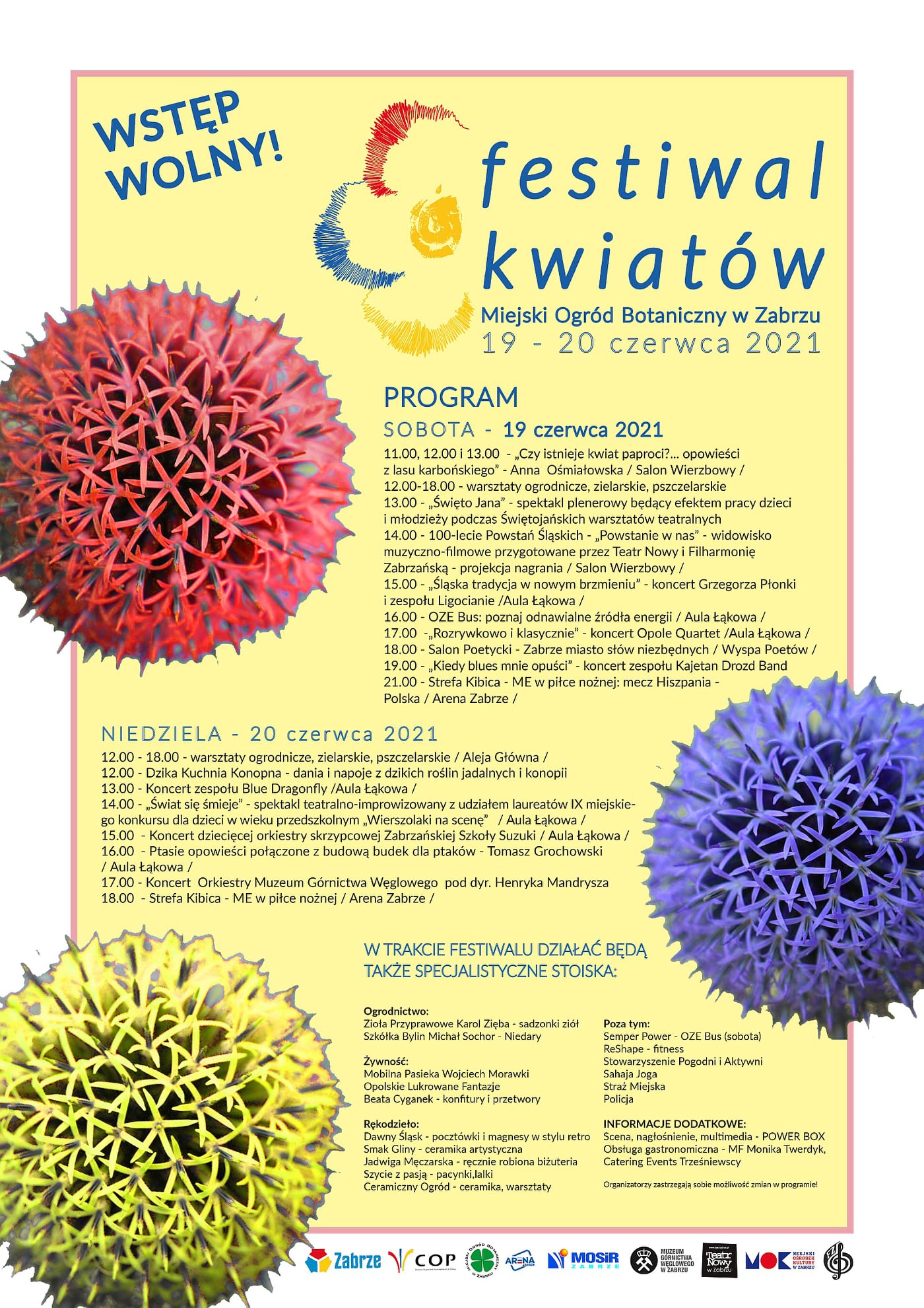 Festiwal Kwiatów w Miejskim Ogrodzie Botanicznym
