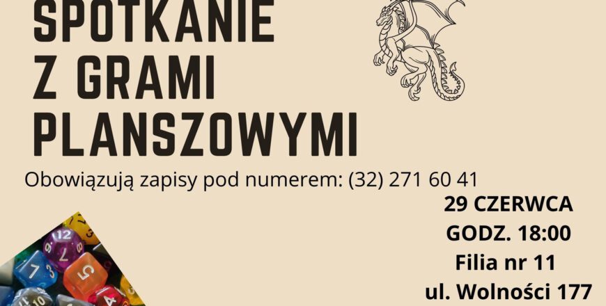 Gratka dla miłośników planszówek