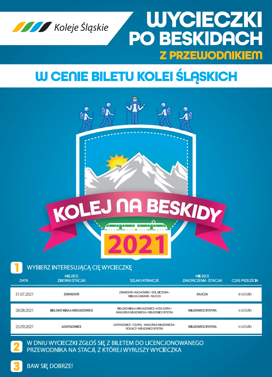 Koleje Śląskie zapraszają w podróż po Beskidach!