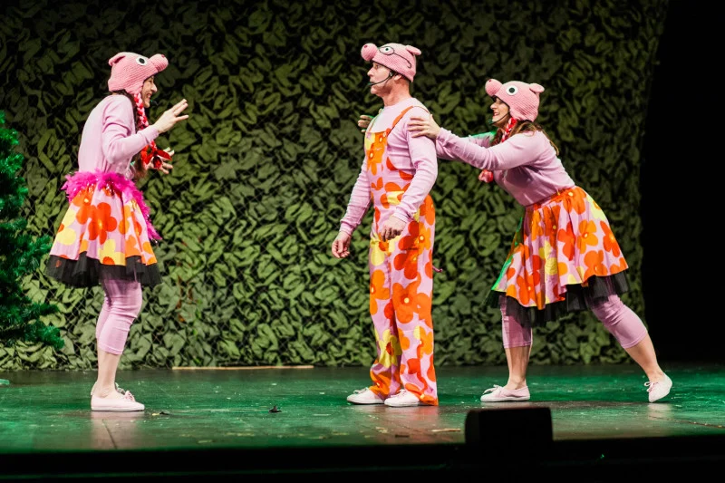 Świnki 3 - Pepa, Mela, Kwi. MCK zaprasza na spektakl muzyczny dla dzieci